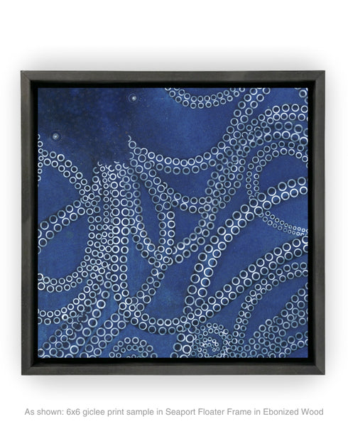 Kracken | Framed Giclee Print on Canvas
